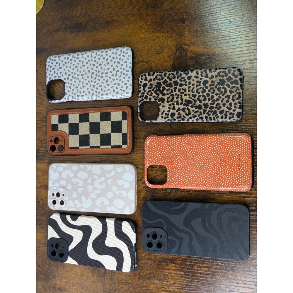 Lot Of 7 iPhone 11 Pro Max Phone Cases Assorted